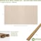 Ekena Millwork 48H x 1/4T Adjustable Wood Slat Wall Panel Kit w/ 1W Slats, Maple contains 42 Slats SWW84X48X0250MA - alternate 6